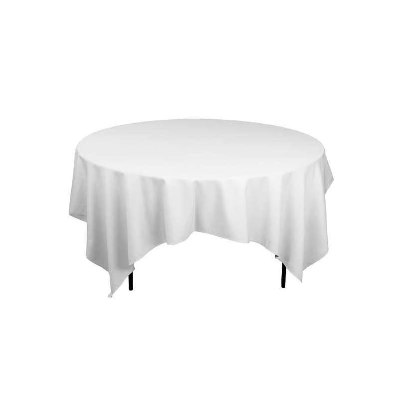 Nappe carré avec nettoyage 2m40 x 2m40 blanche