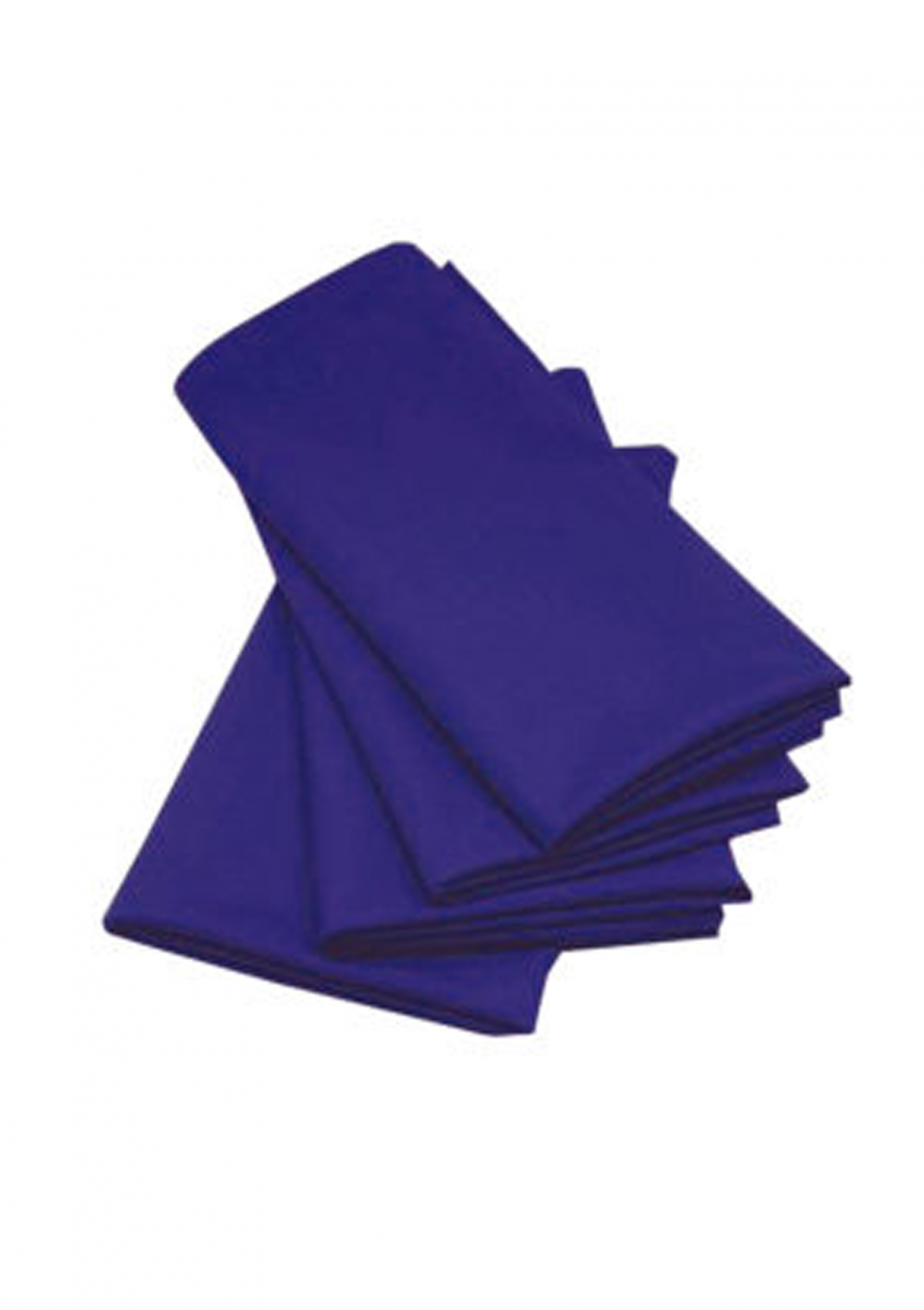 Serviette bleue marine