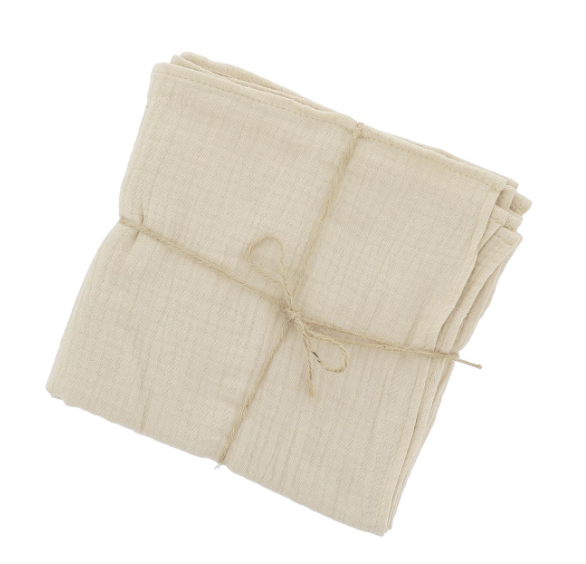 Serviette Gaze de Coton  Lin 40x40cm