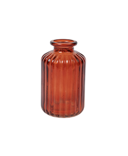 Vase Giorgia Verre Terracotta Ø6,2x10cm 190ml 95122